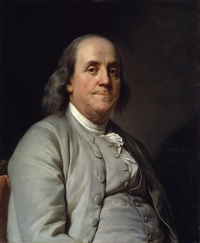 Portrait of Benjamin Franklin